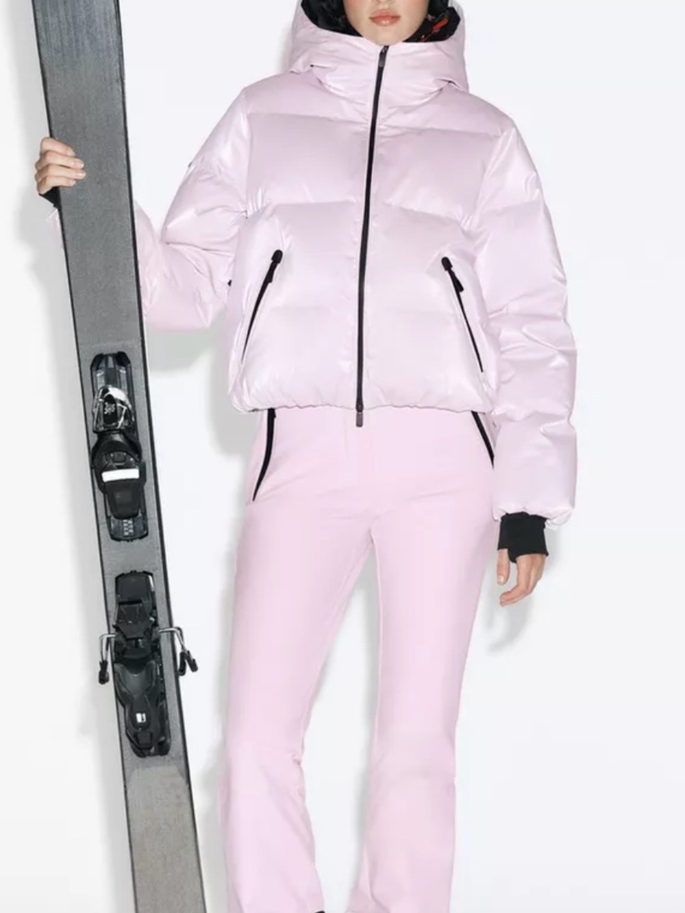 Zara 80% DOWN 20% FEATHER WATER RESISTANT
WINDPROOF PUFFER ANORAK‎ RECCO®